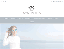 Tablet Screenshot of kashmina.com